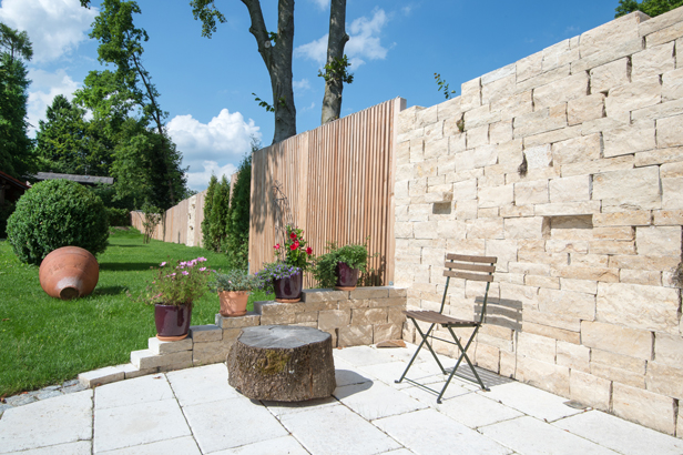 Zaun als Sichtschutz